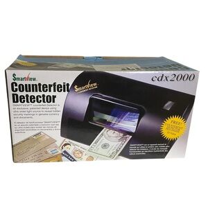 Counterfeit Detector cdx2000 by SMARTVIEW + Counterfeit Detector Pen